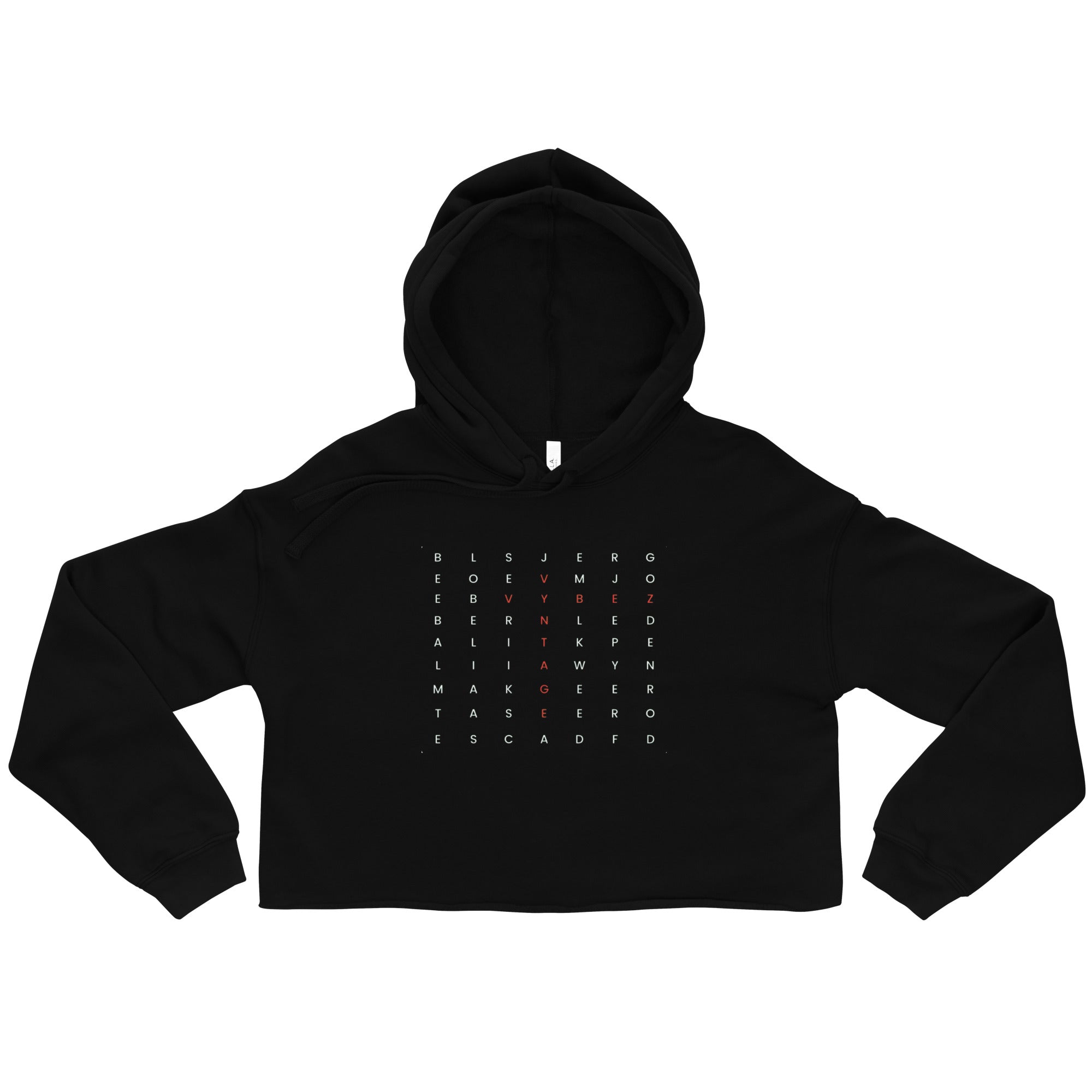 Crop Hoodie Vybez Vyntage