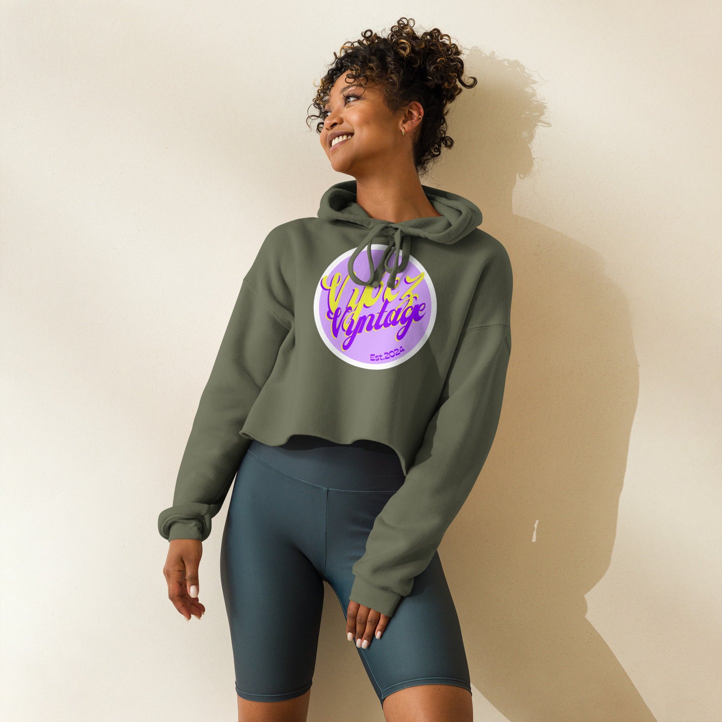 Crop Hoodie Vybez Vyntage